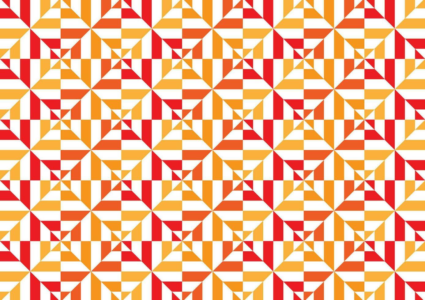 mosaico cuadrado losas geométrico naranja modelo rojo línea resumen decoración antecedentes vector