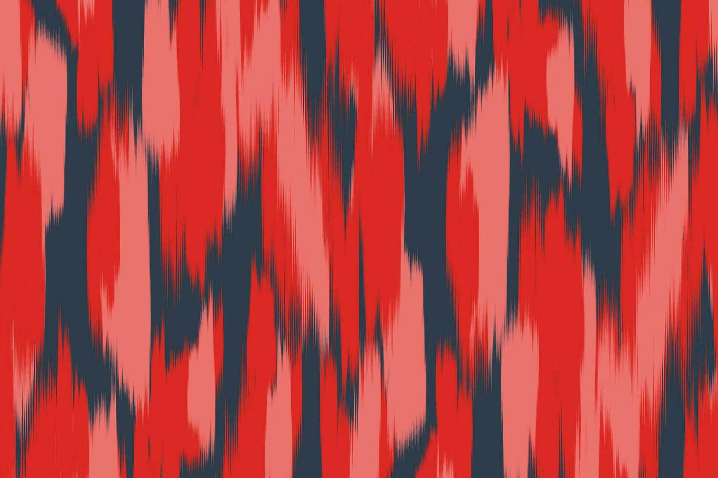 Uzbek ikat pattern and fabric in Uzbekistan. Abstract background for wallpaper, textile, cloth, fashion, table cloth vector