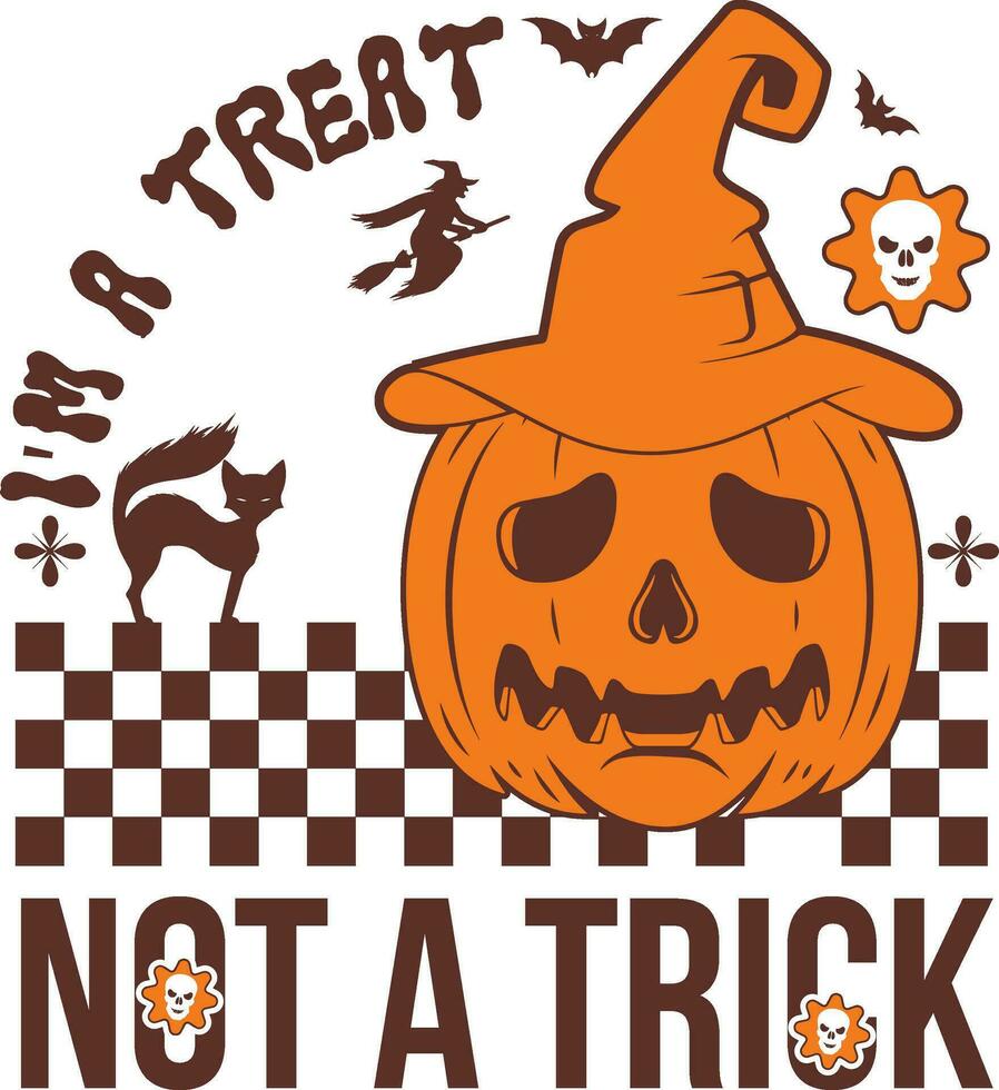 Halloween T-shirt Design, Halloween tee vector
