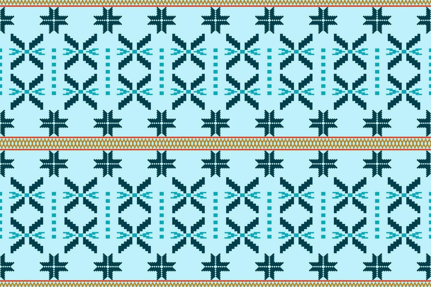 Geometric ethnic pattern vector illustration background.Seamless pattern traditional.Colorful ethnic pattern.Design for background,wallpaper,batik,fabric,carpet,clothing,wrapping,textile.