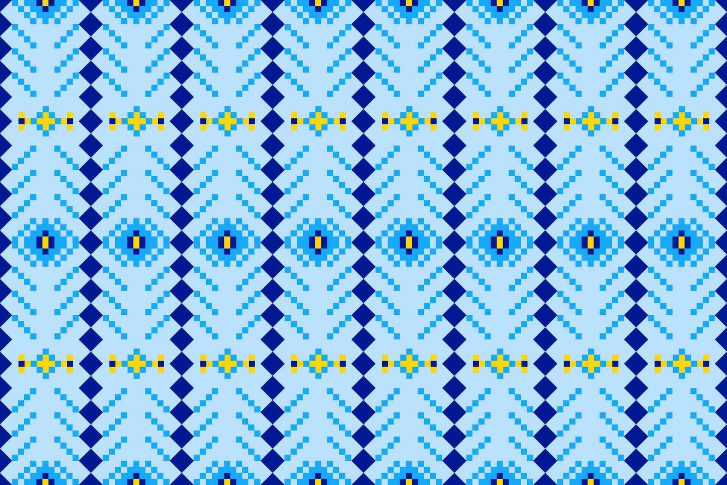 Repeat colorful decorated hand drawn embroidered ornamental all base background pattern geometric texture border ethnic tribal design for texture,fabric,clothing,wrapping,carpet. vector