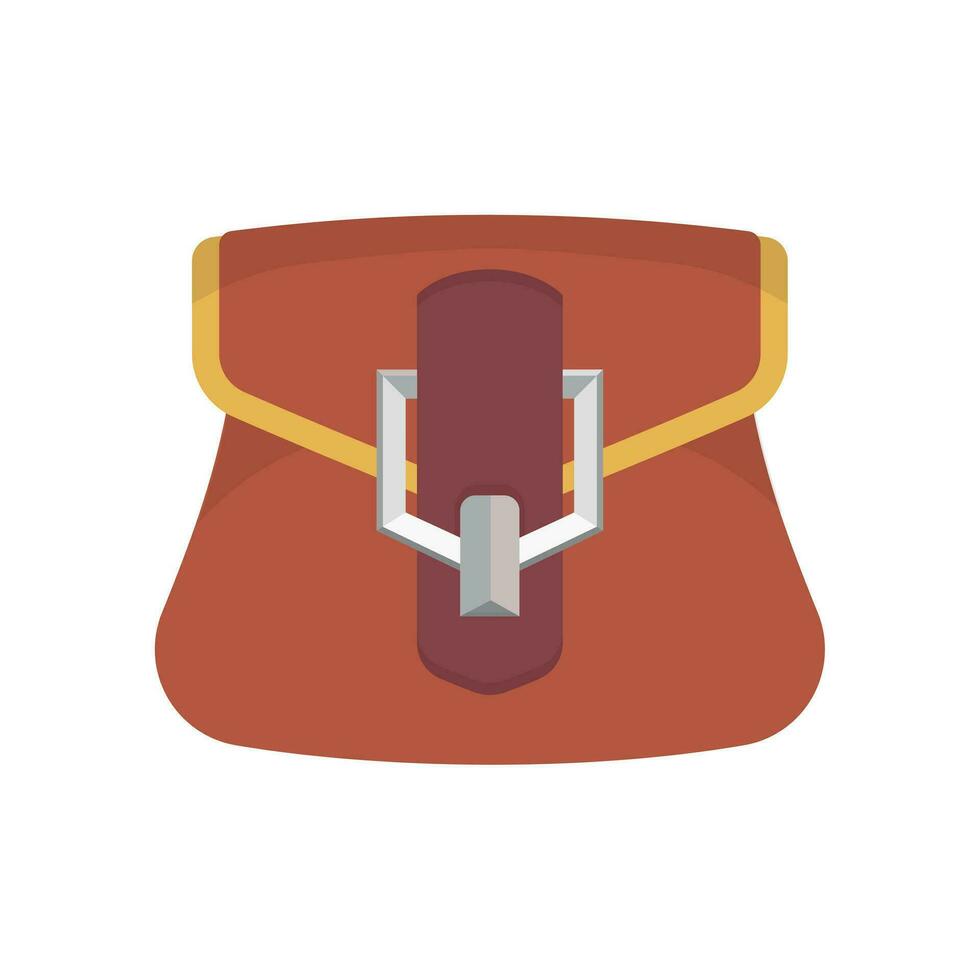 Inventory backpack icon game, 2D game, fantasy game, pocket game, cartoon design illustration vector