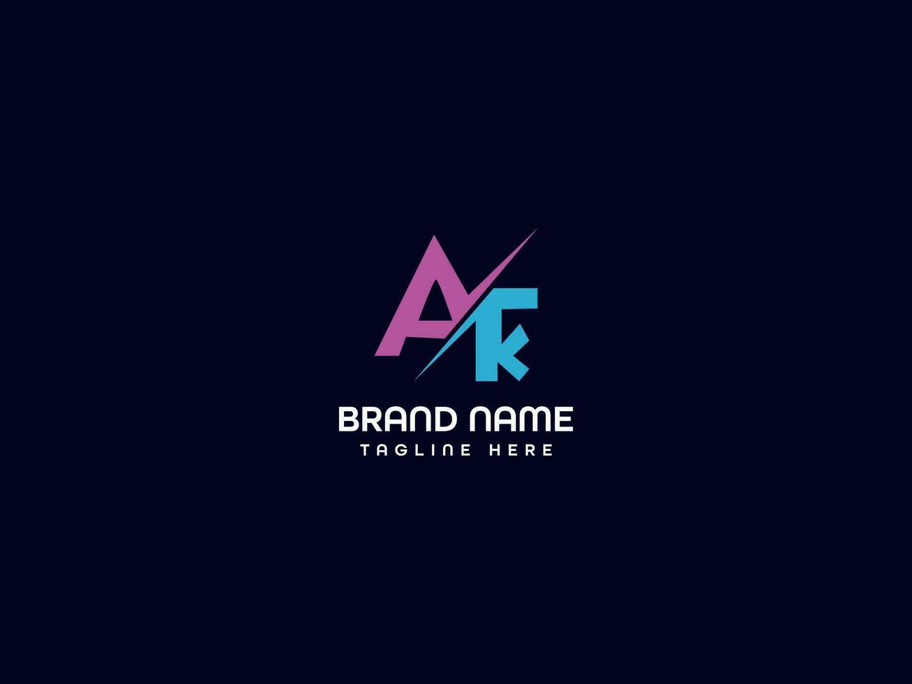 letter logo design vector