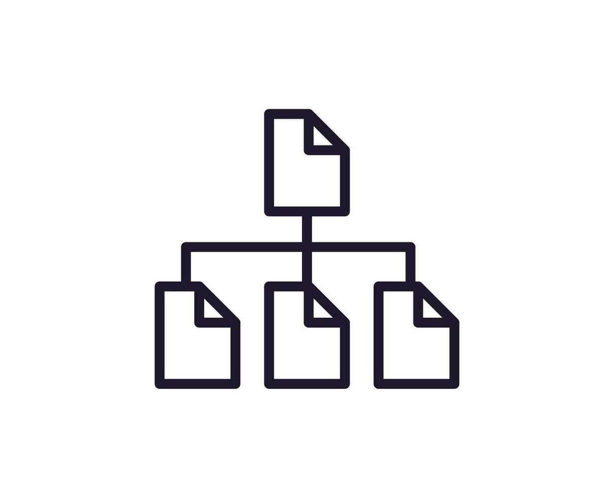 Single line icon of file on isolated white background. High quality editable stroke for mobile apps, web design, websites, online shops etc. vector