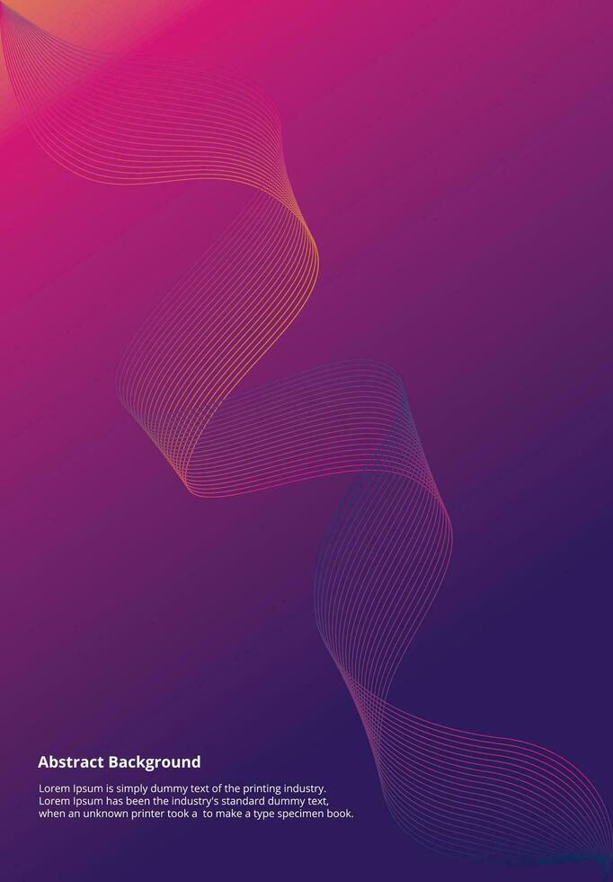 abstract colorful gradient background with wavy lines, creativity, blue, neon, gradient, design, illustration, graphic, curve, shape, line, wave vector