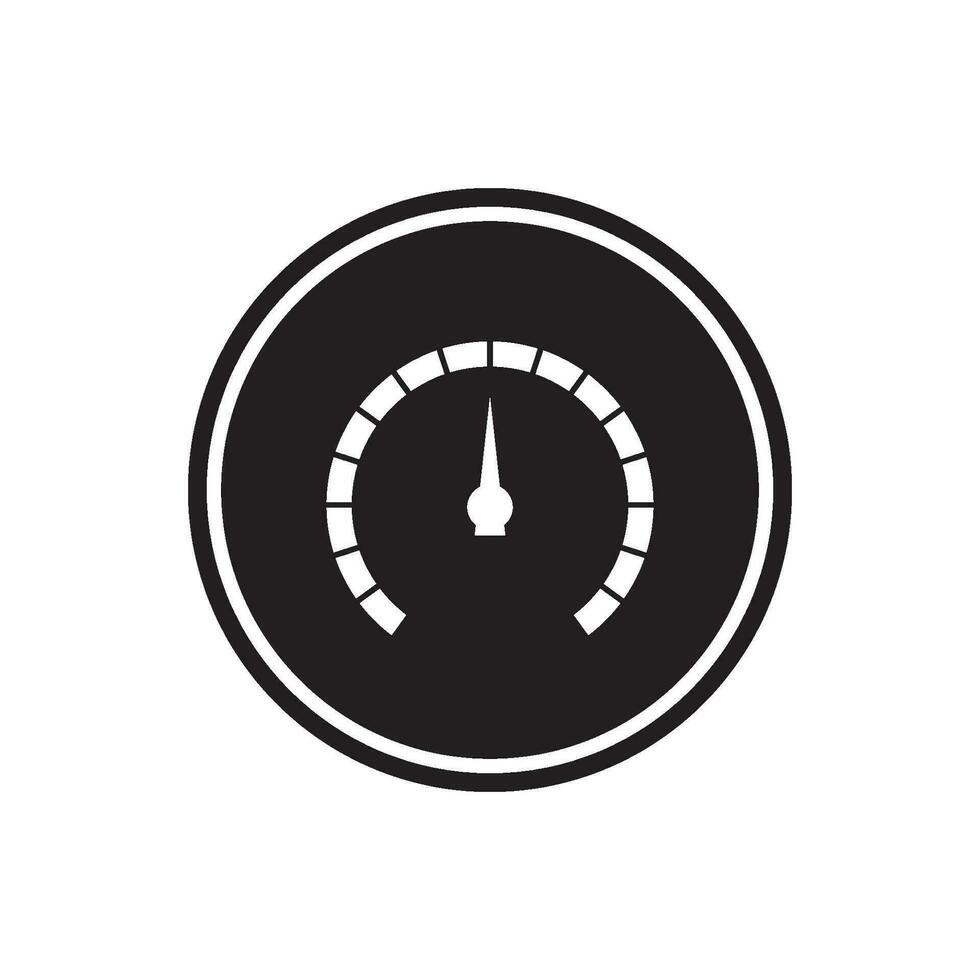 speedometer icon vector template