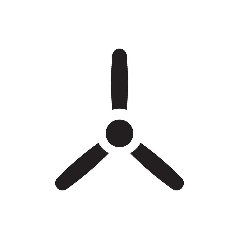 propeller icon vector