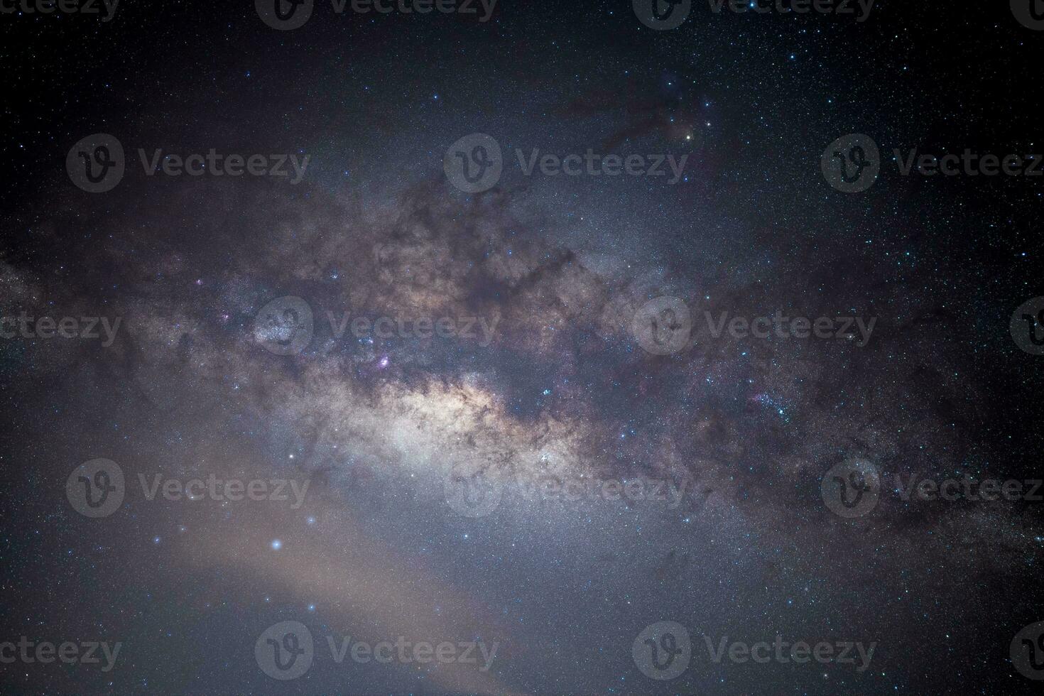Center of the Milky way close up photo