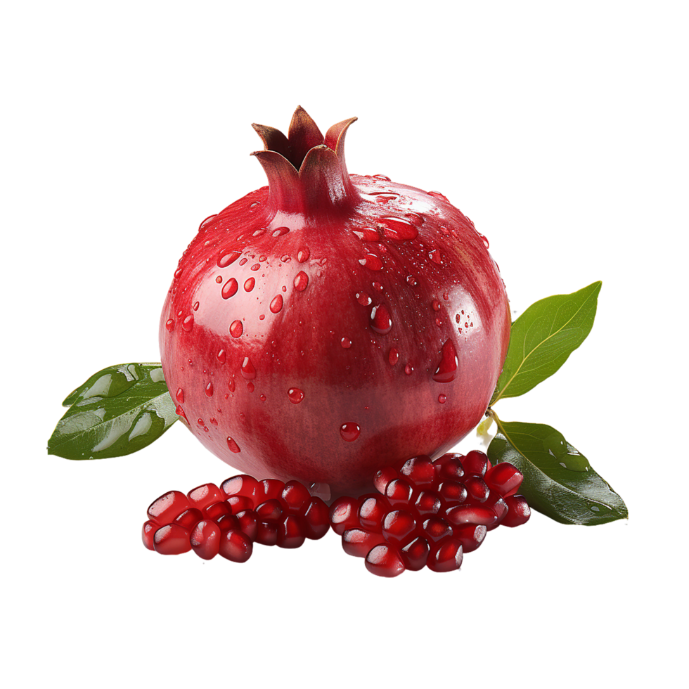 Granatapfel png, Granatapfel png transparent, ai generativ