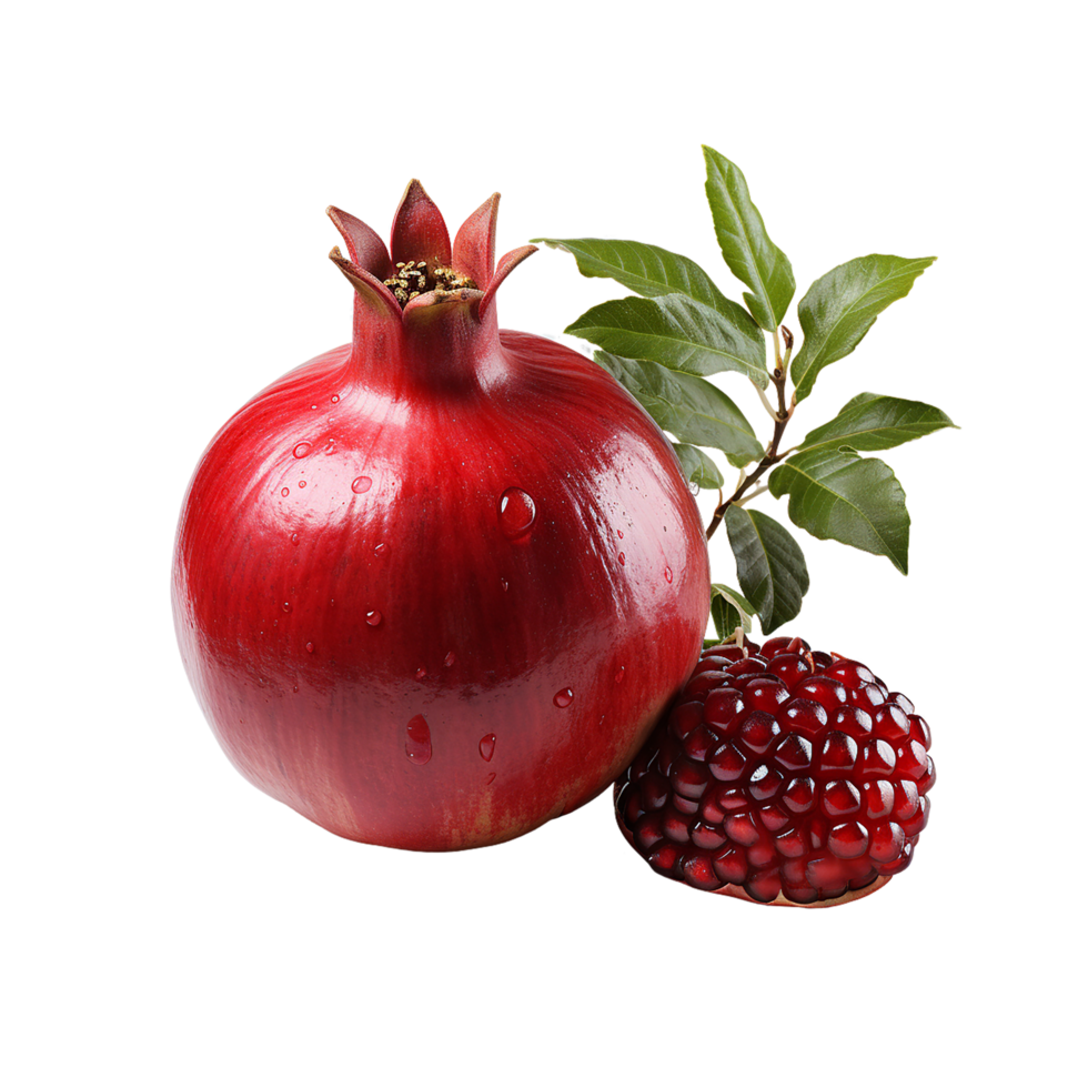 Granatapfel png, Granatapfel png transparent, ai generativ