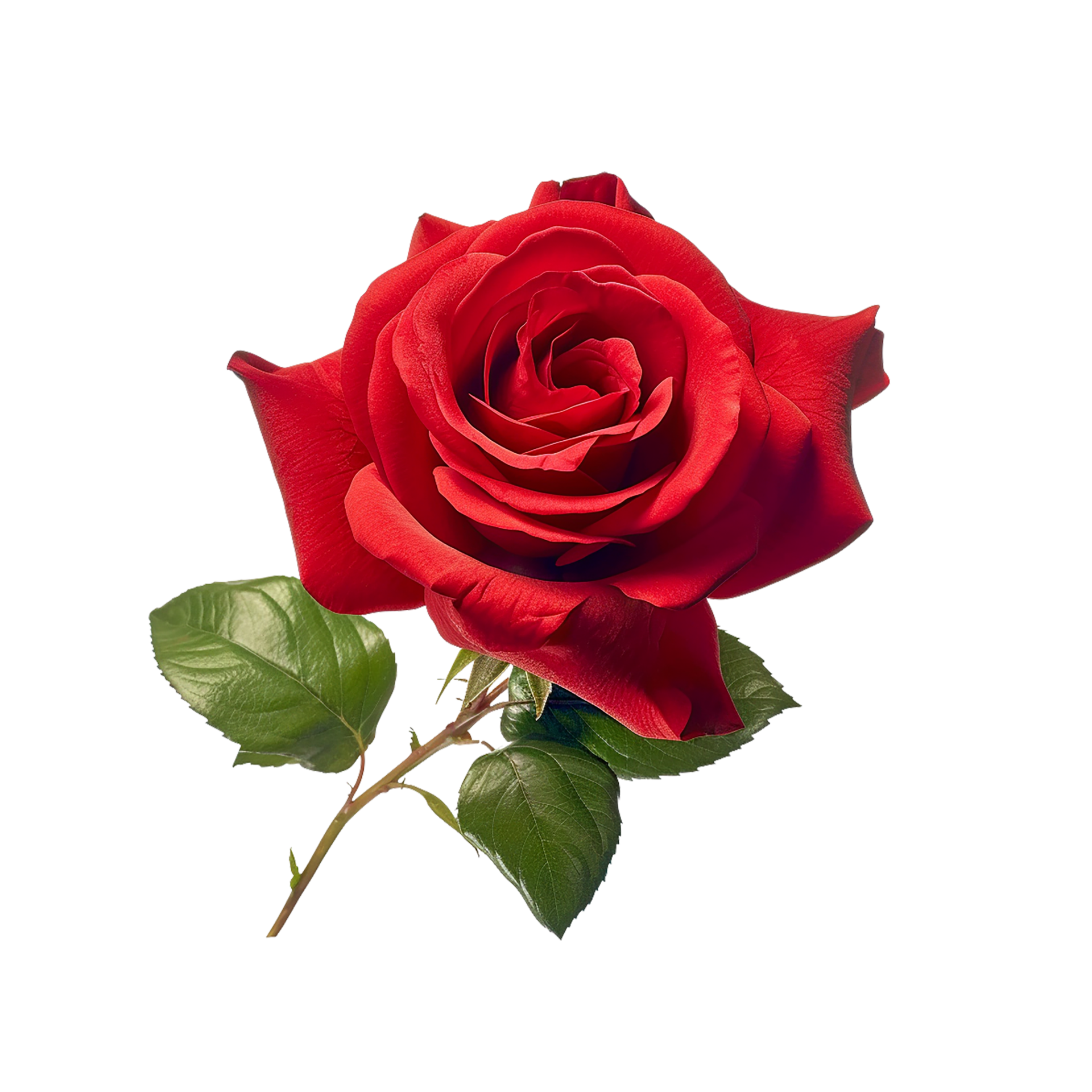 Red Rose, Red Rose Flower, Red Rose Flower With Transparent Background