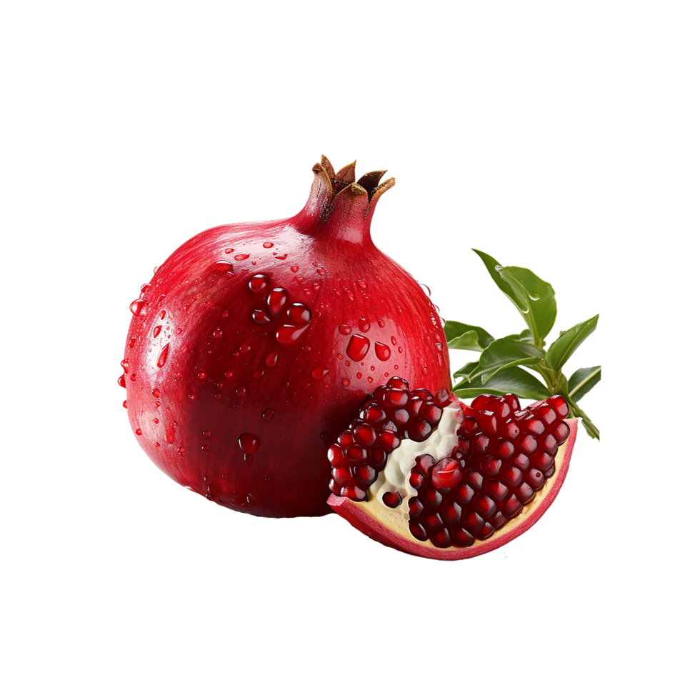 Granatapfel png, Granatapfel png transparent, ai generativ