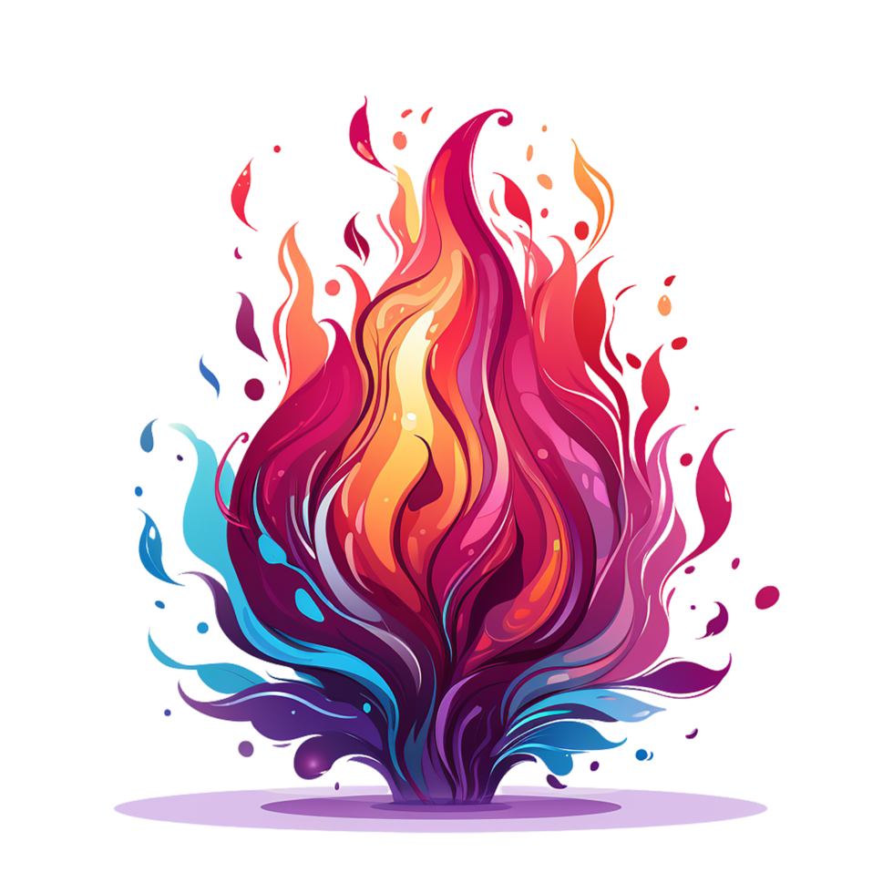 Fire, Fire Logo, Fire Png, Fire Icon, Fire Sign, Fire Symbol, Transparent Background, AI Generative png