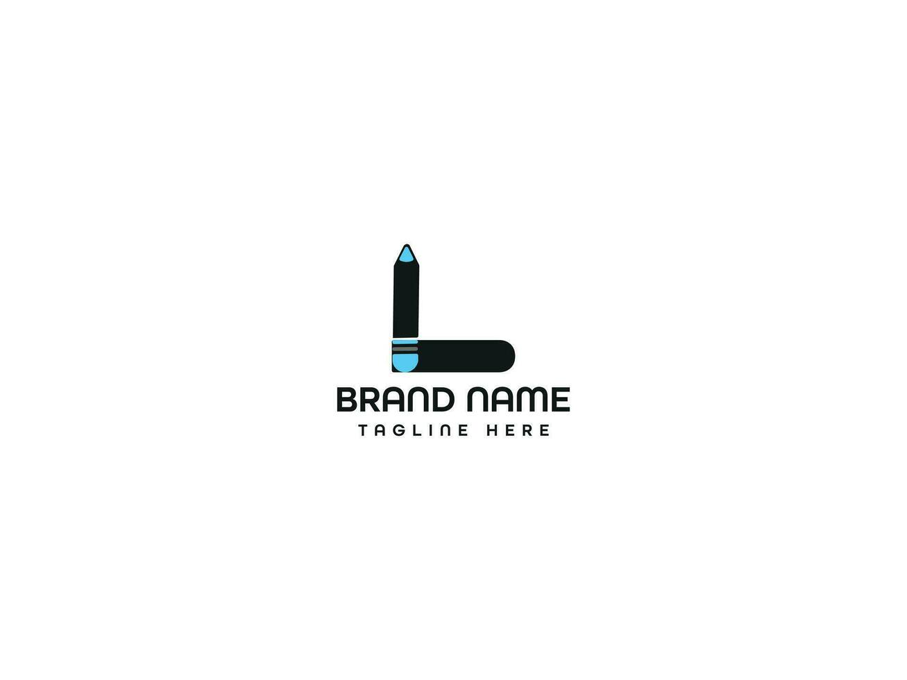 pen letter logo design 29140047 Vector Art at Vecteezy