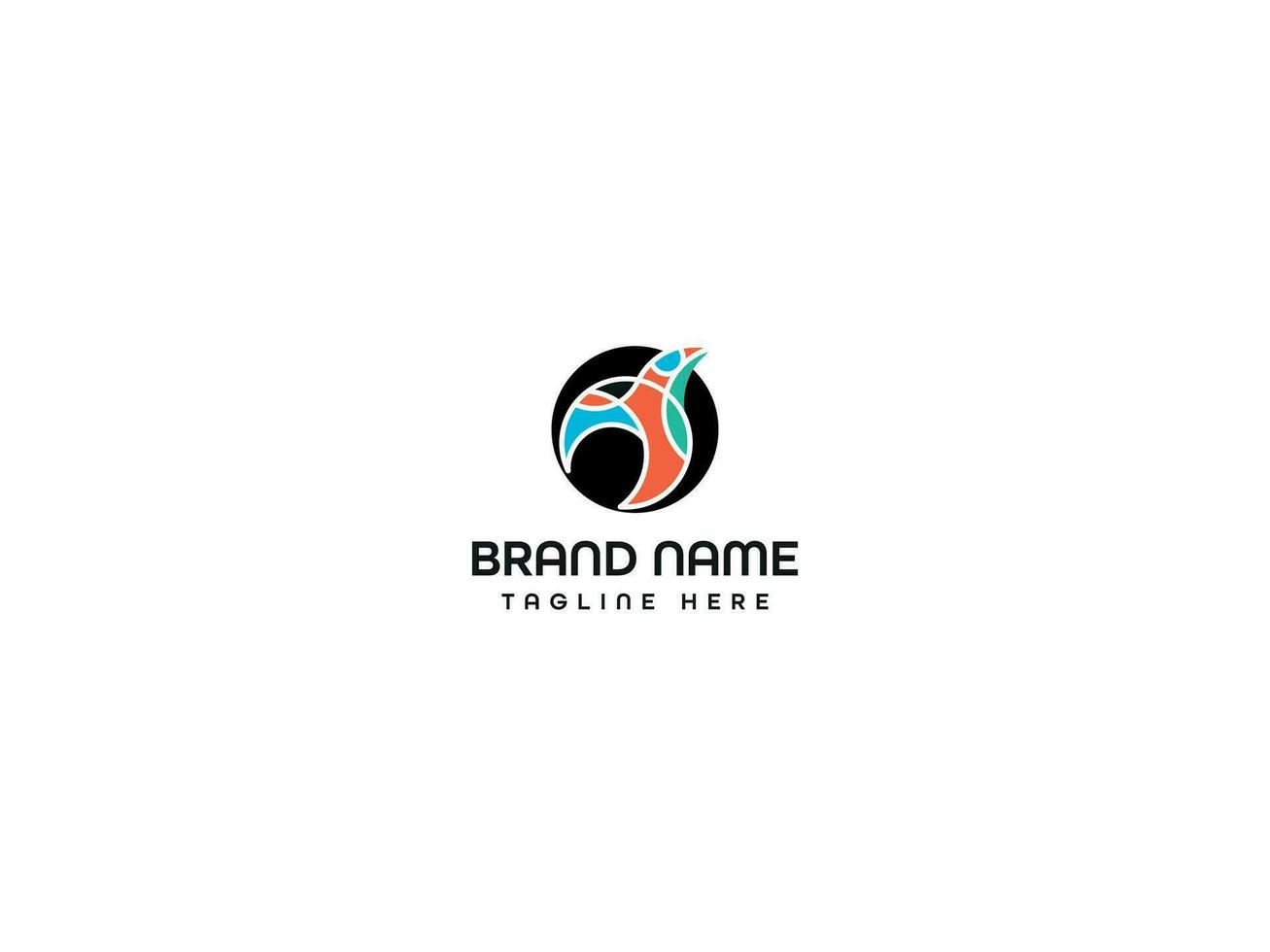 Bird letter logo design vector