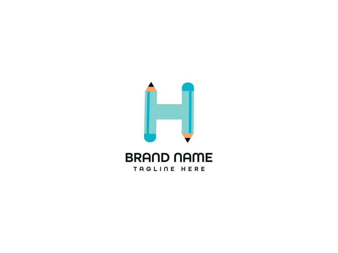 pen letter logo design 29140053 Vector Art at Vecteezy