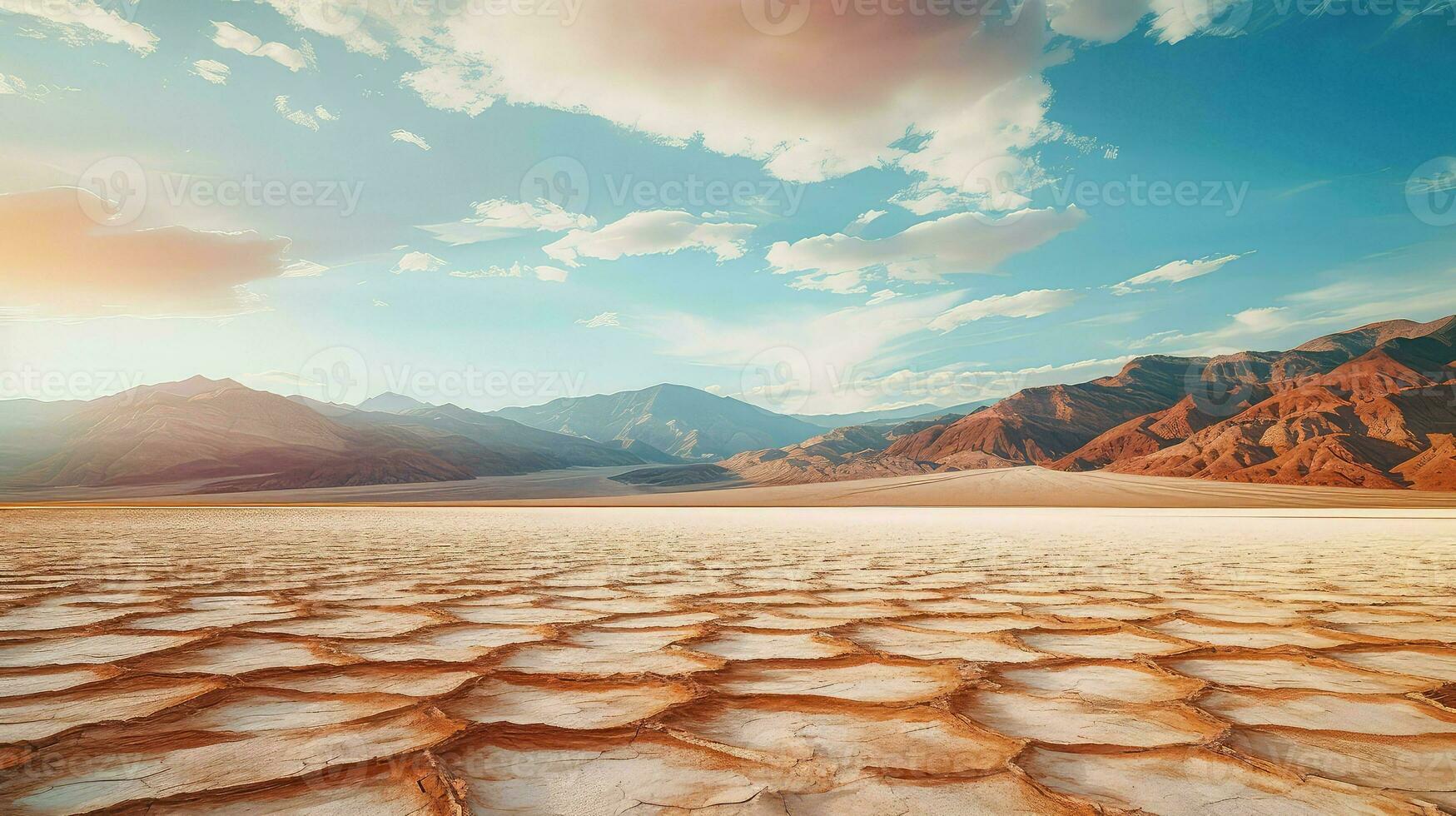 dry death valley extreme ai generated photo