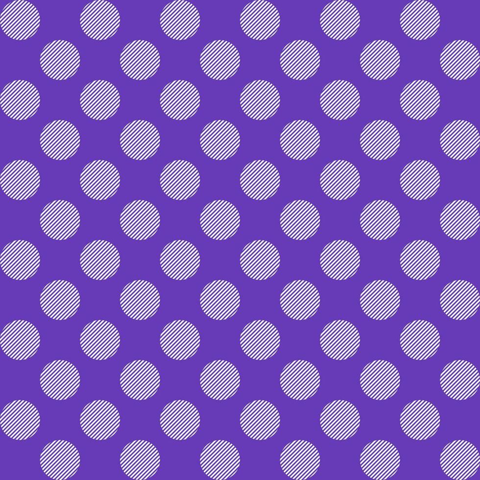 White dot pattern with oblique line on purple background. Polkadot. Dot background. Seamless pattern. for backdrop, decoration, Gift wrapping vector