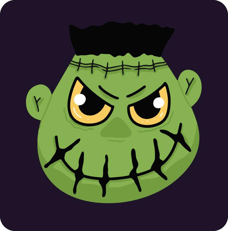 monster design of halloween for templates vector