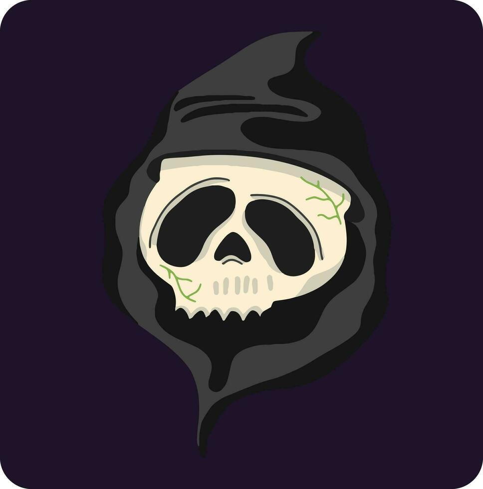 ghost monster design of halloween for templates vector