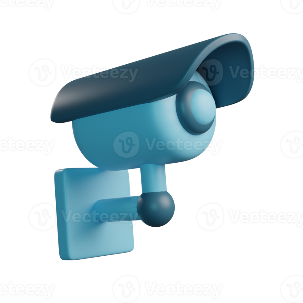 3d illustrazione di cctv png