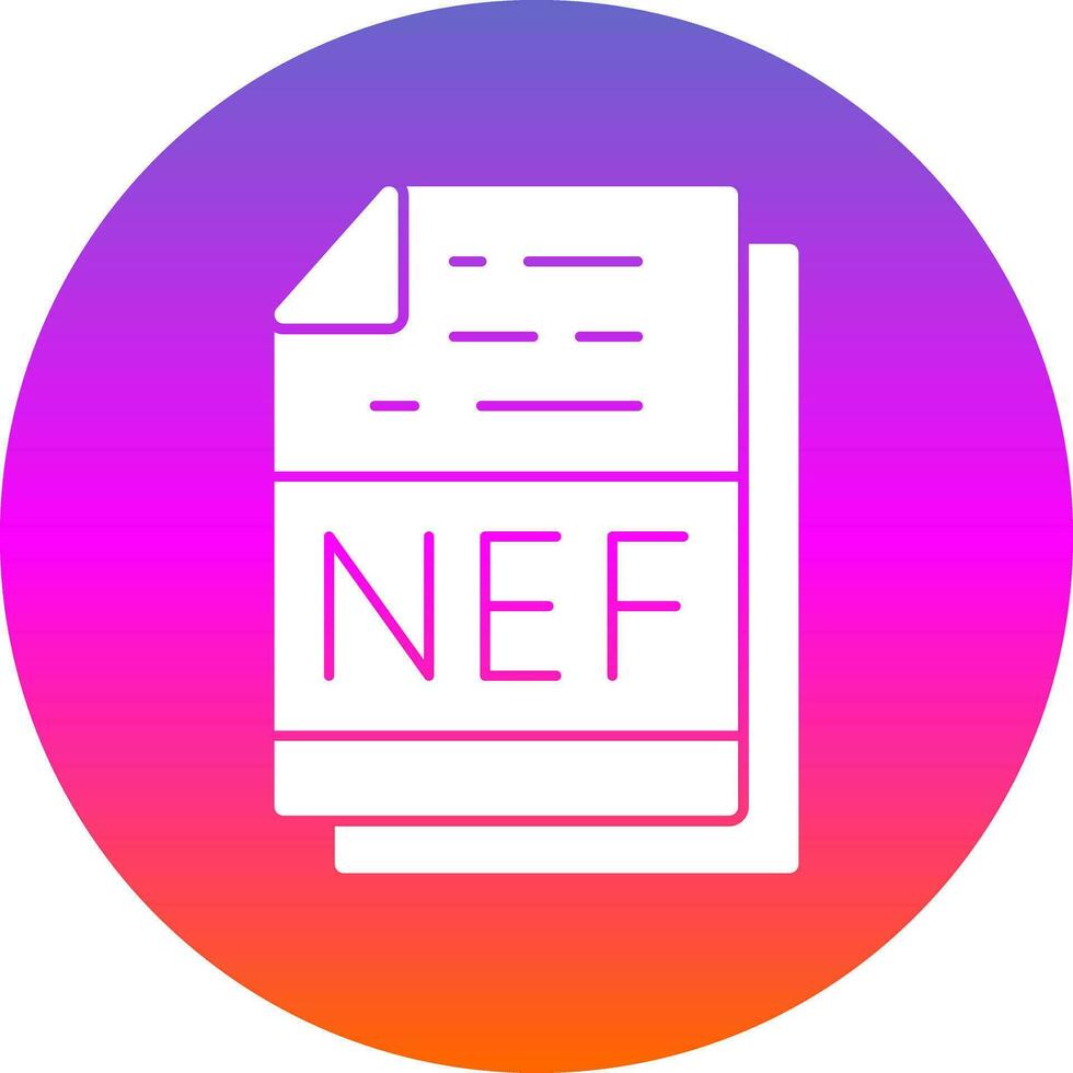 nef vector icono diseño