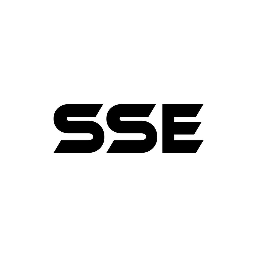 sse letra logo diseño, inspiración para un único identidad. moderno elegancia y creativo diseño. filigrana tu éxito con el sorprendentes esta logo. vector