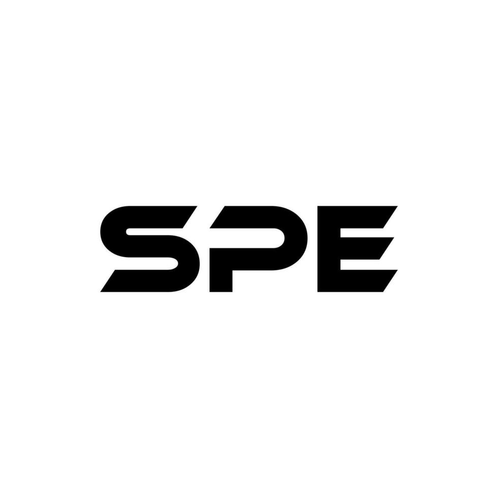 spe letra logo diseño, inspiración para un único identidad. moderno elegancia y creativo diseño. filigrana tu éxito con el sorprendentes esta logo. vector