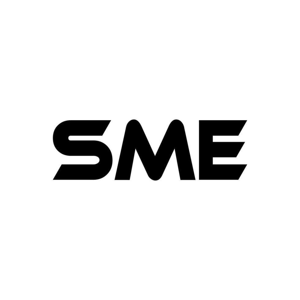 SME Letter Logo Design, Inspiration for a Unique Identity. Modern Elegance and Creative Design. Watermark Your Success with the Striking this Logo. vector