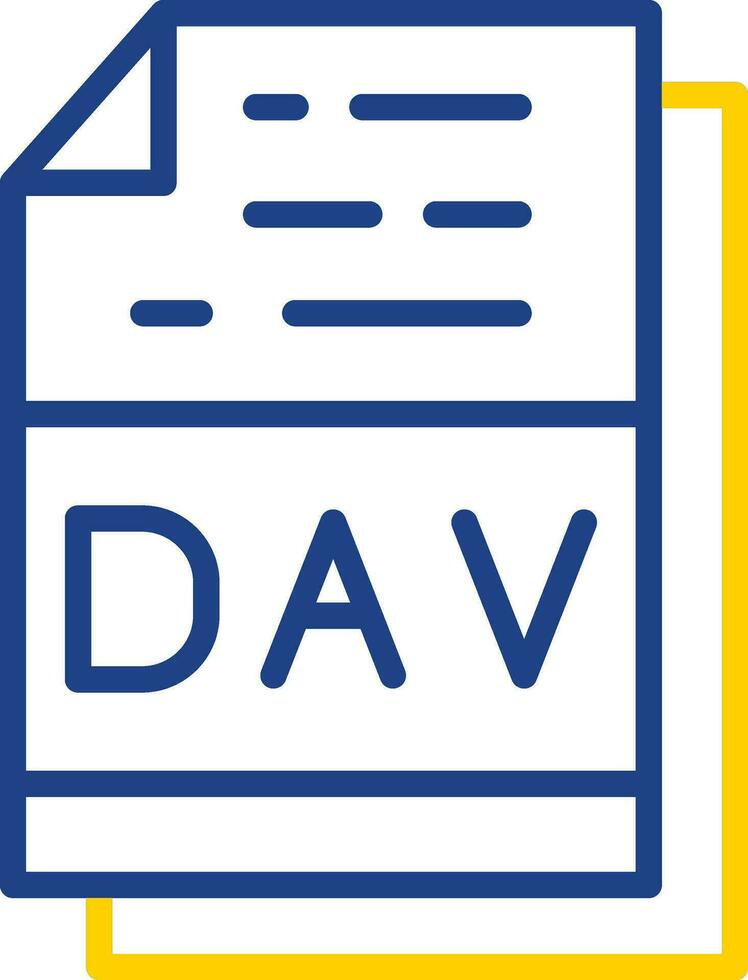 File Extensions Vector Icon Design