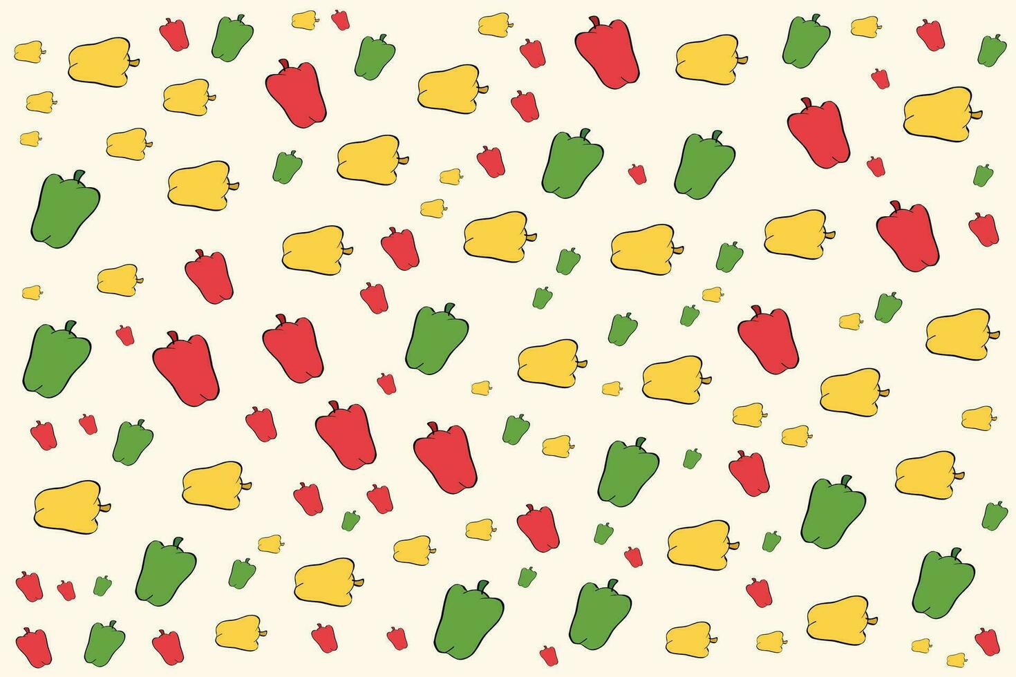 pattern with fruit vector