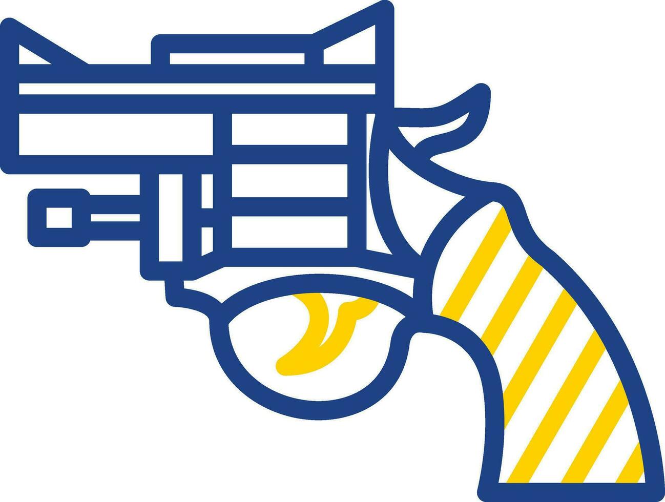 Revolver Vector Icon Design