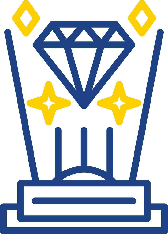 Hologram Vector Icon Design
