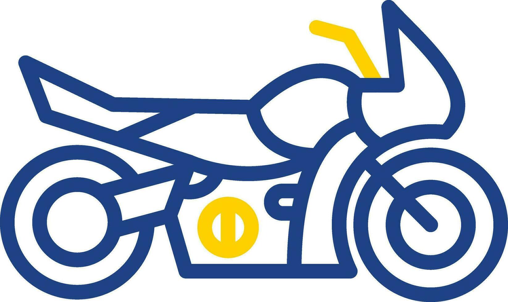 diseño de icono de vector de moto