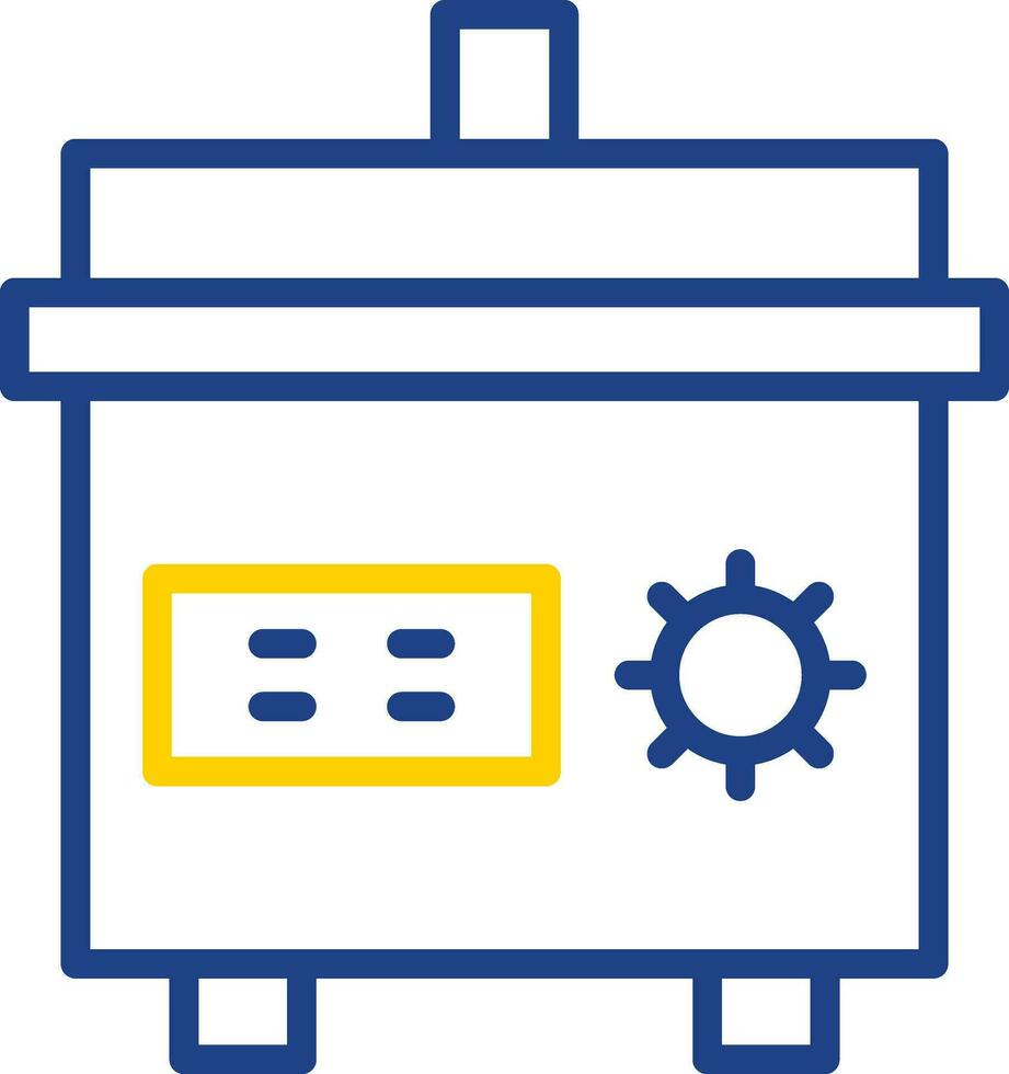 Slow cooker Vector Icon Design