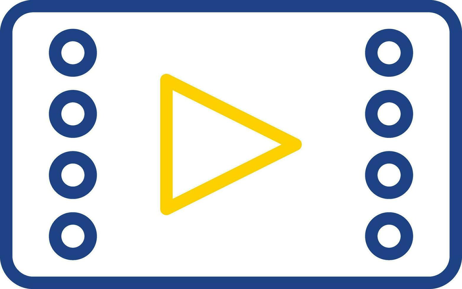 Video player Vector Icon Design