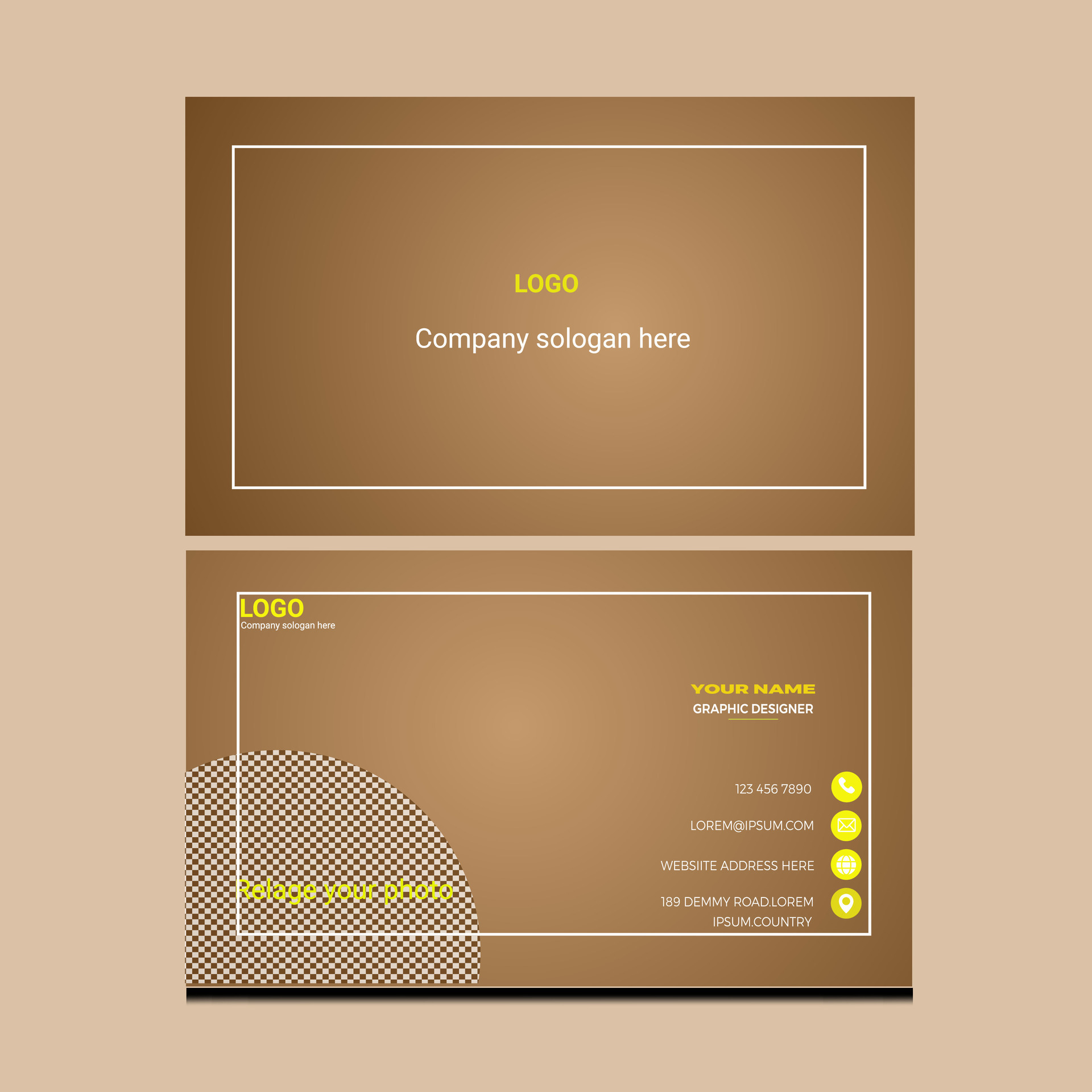 business card free download template 29146896 Vector Art at Vecteezy