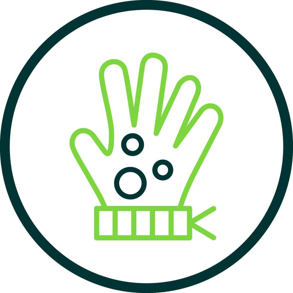 Glove Vector Icon Design
