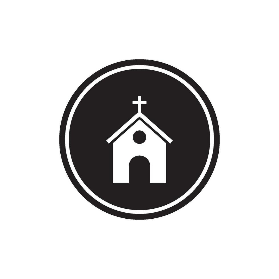 church icon vector