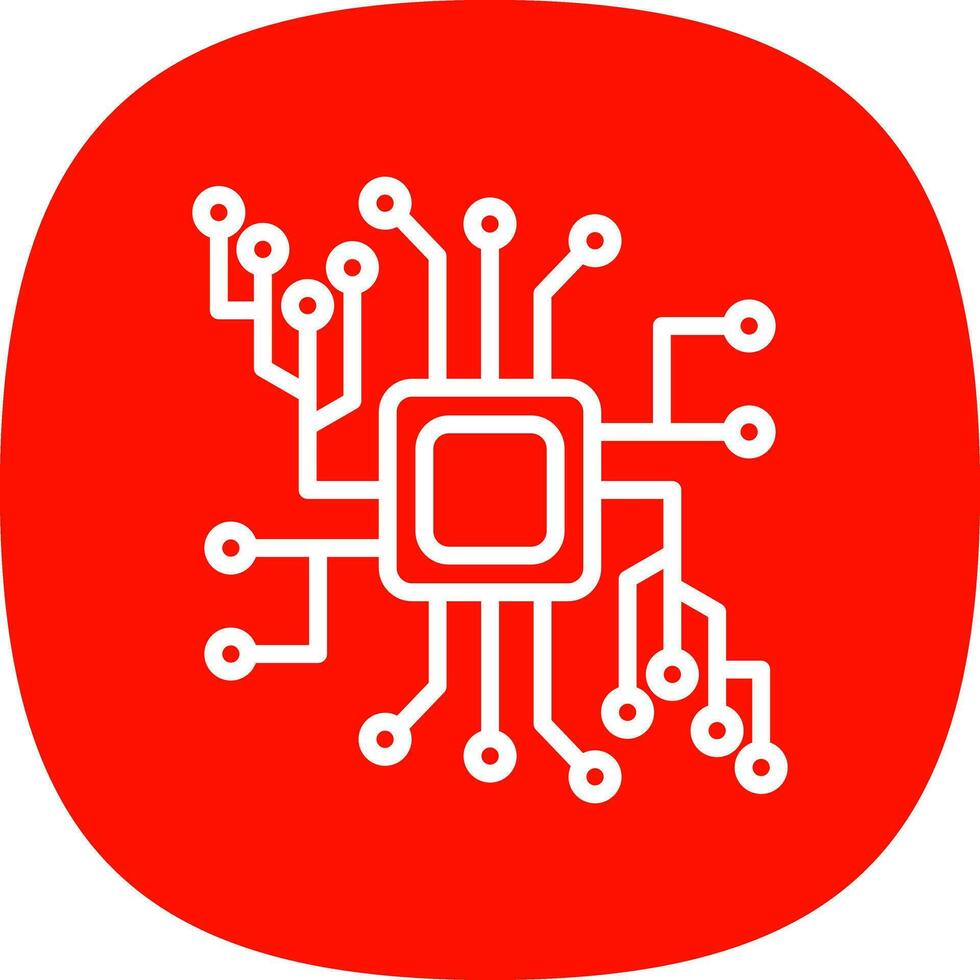 Circuits Vector Icon Design