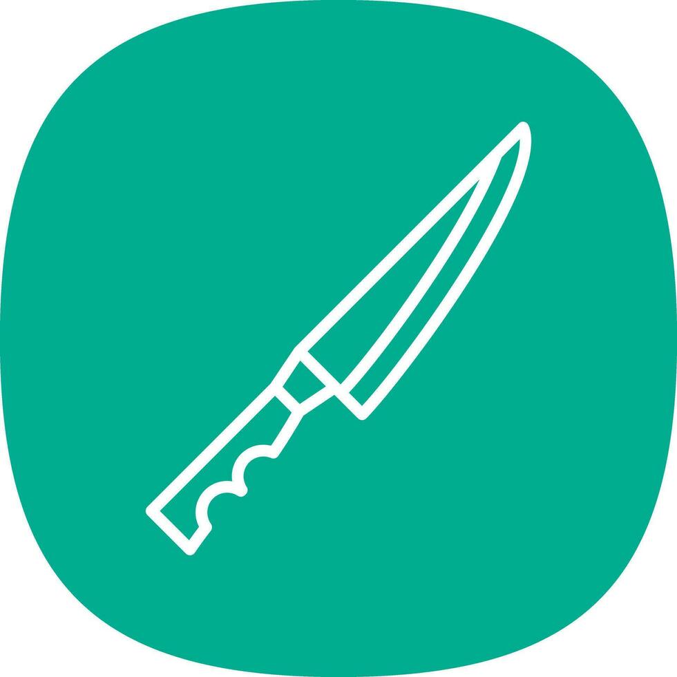 diseño de icono de vector de cuchillo