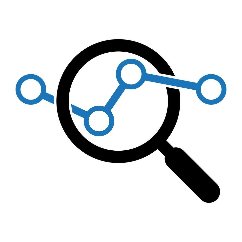 Analysis icon. Analytics symbol, analyzing vector sign. Marketing ...