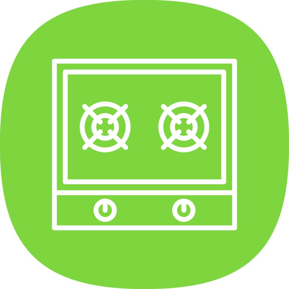 Stove Vector Icon Design