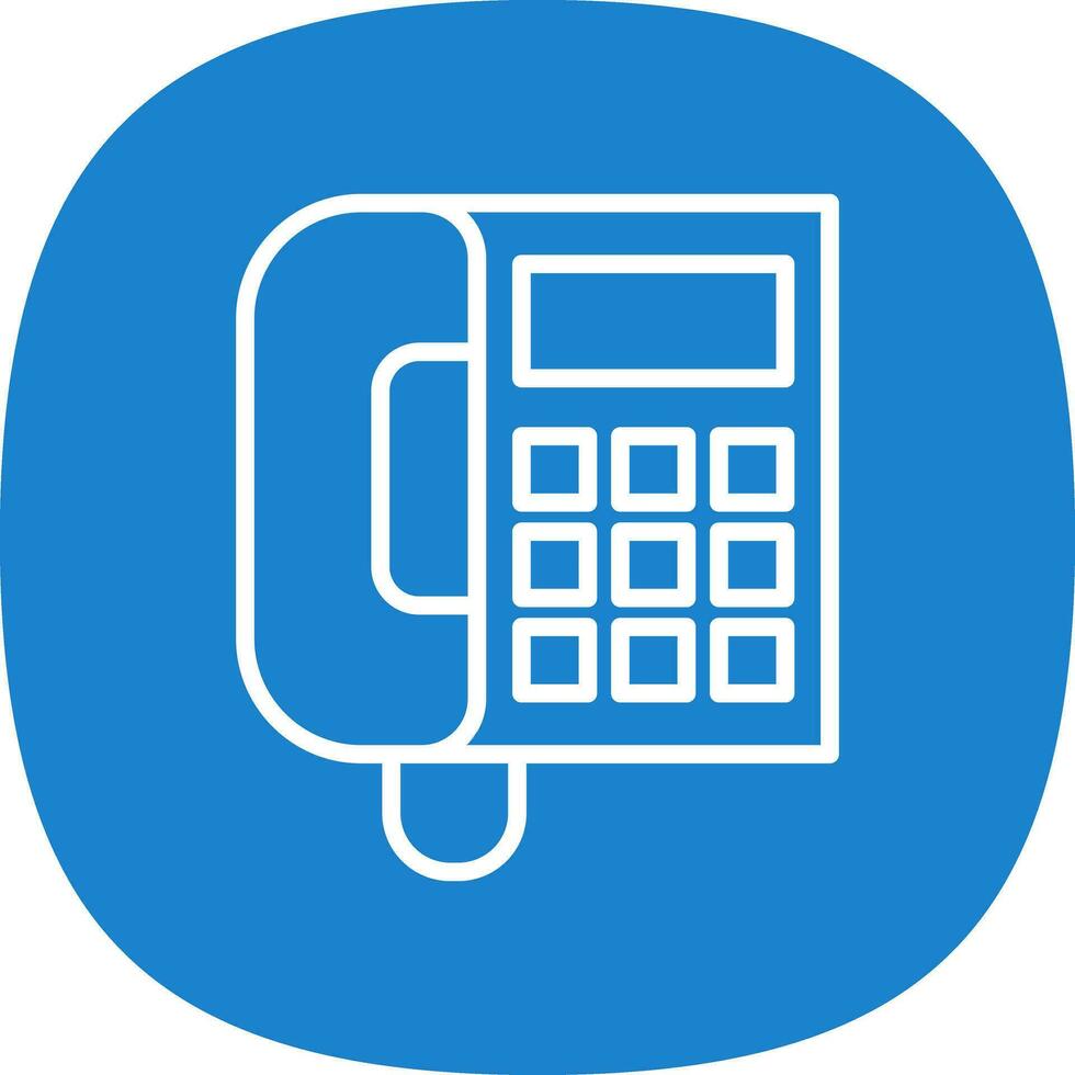 Telephone Vector Icon Design