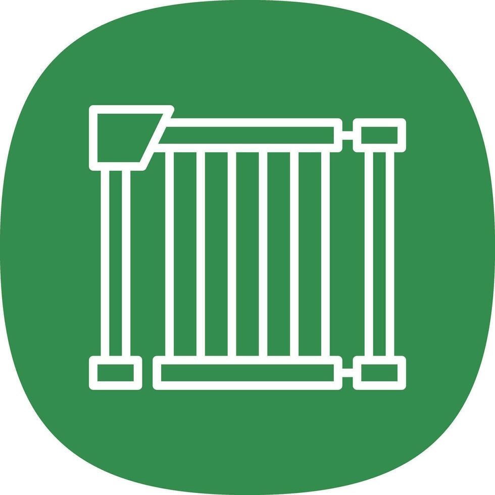 Gate Vector Icon Design