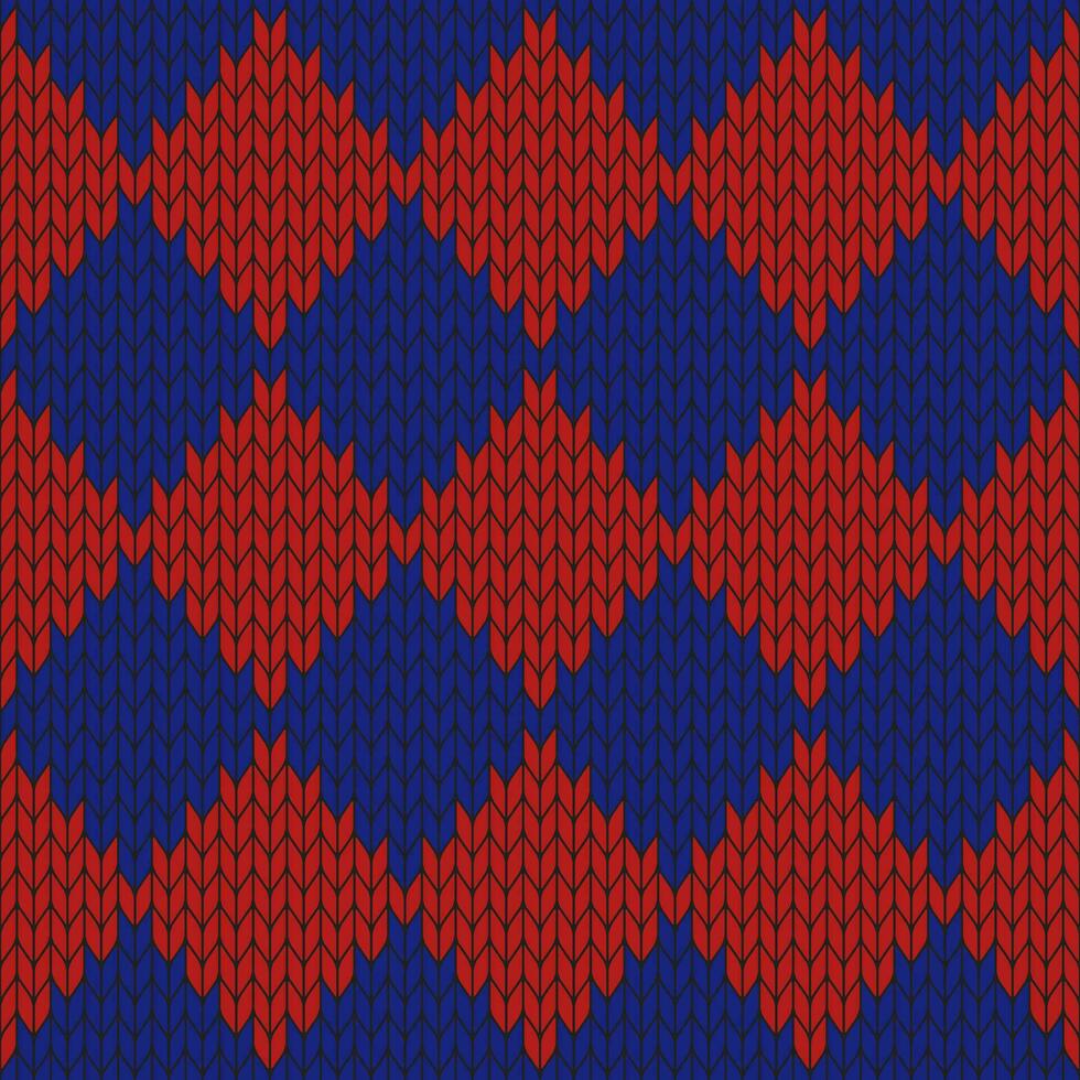 4th of July knitted pattern. knitted vector pattern. Seamless gradient pattern for clothing, wrapping paper, backdrop, background, gift card.