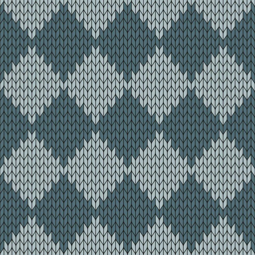 Grey knitted pattern. knitted vector pattern. Seamless gradient pattern for clothing, wrapping paper, backdrop, background, gift card.