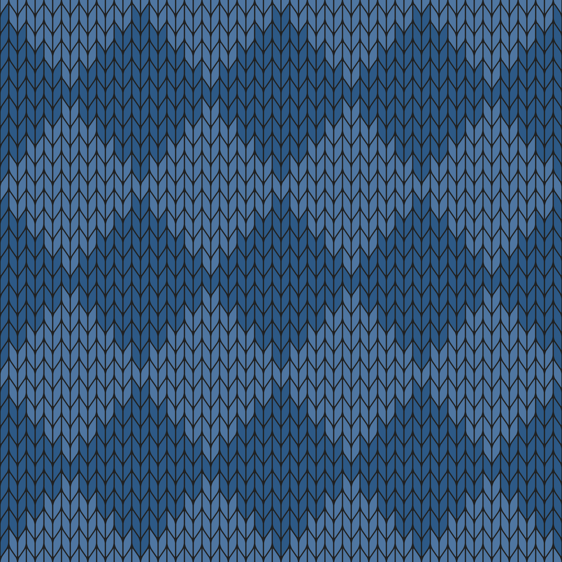 NKNIT ♡pattern KNIT（NKNIT ♡pattern KNIT GRAY/NAVY トップス）