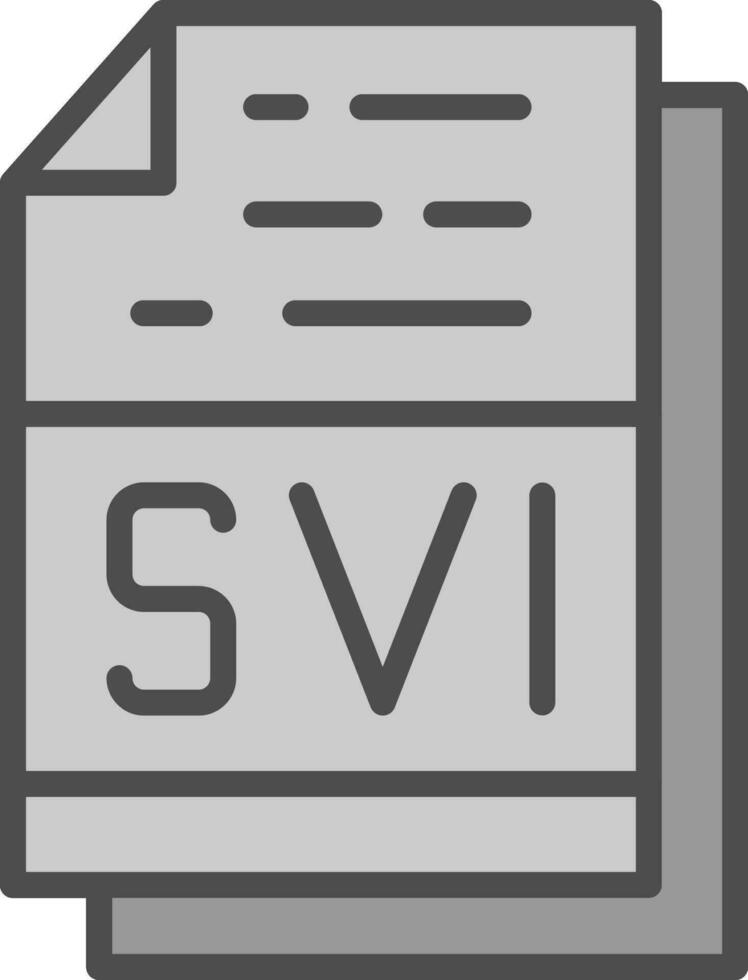 svi vector icono diseño