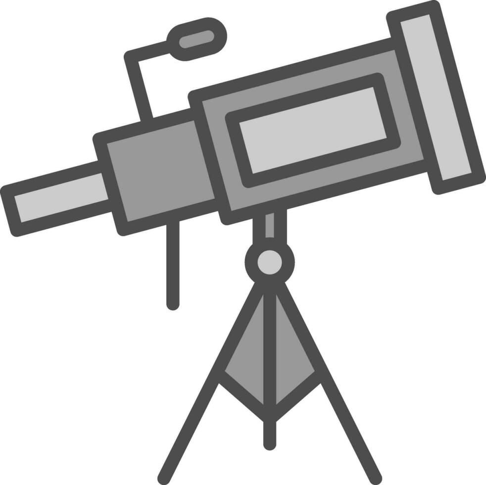 Telescopic Vector Icon Design